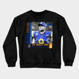 Matthew Stafford Paper Poster Crewneck Sweatshirt